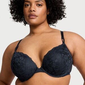 Elegant Black Lace Bra